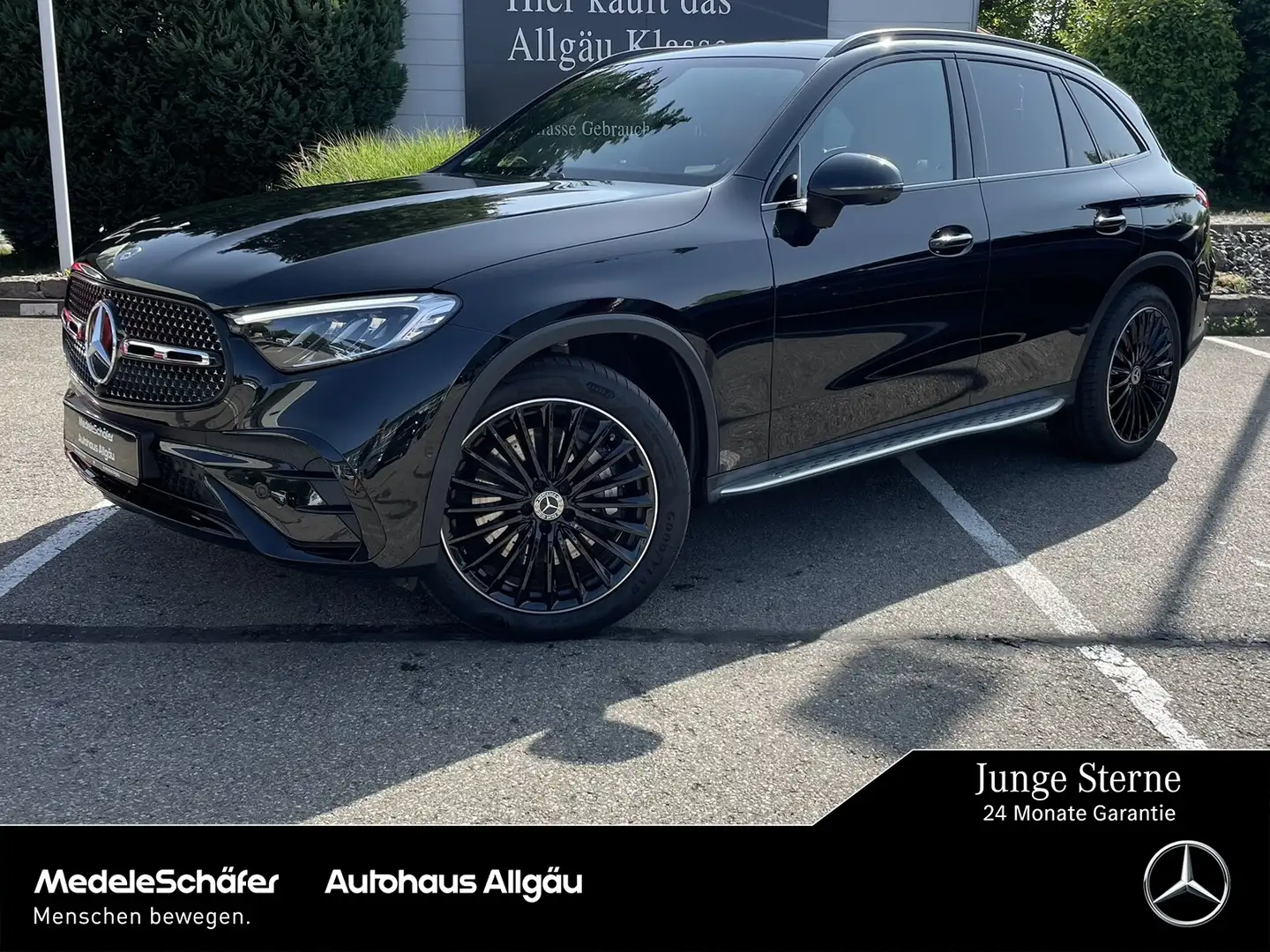 Mercedes-Benz GLC 450 GLC 450 d 4M AMG Night AIRM+PANO+HUD+AHK+360°+HL Nero - 1