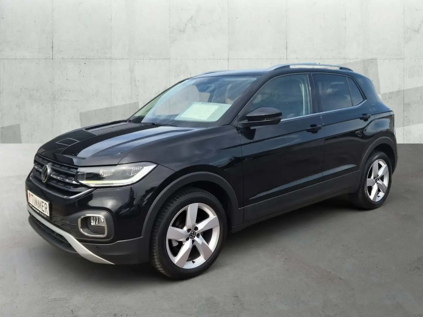 Volkswagen T-Cross 1.0 TSI STYLE *LED *VIRTUAL *RKAM *SHZ *PDC * Schwarz - 2