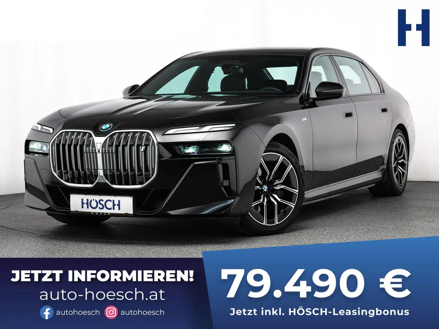 BMW i7 eDrive50 M Sport TOP ANGEBOT Noir - 1