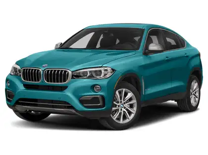 Blue 2019 BMW X6 SUV / Crossover All-Wheel Drive Automatic