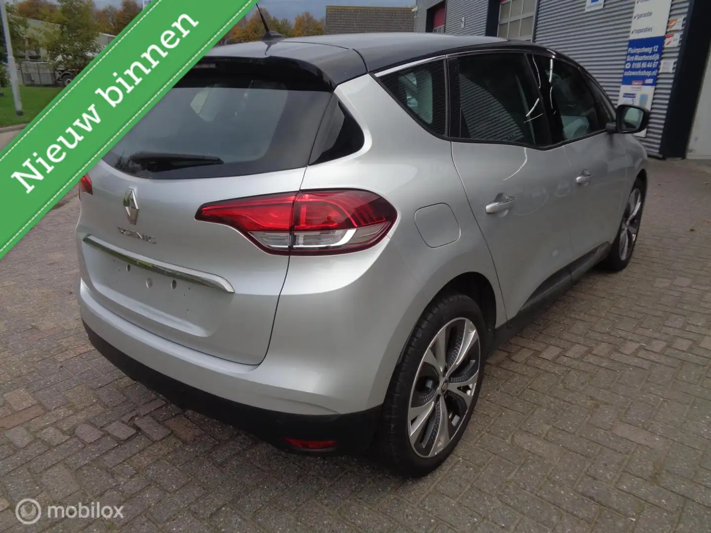 Renault Scenic 1.2 TCe Collection/Airco/Navi/Half leer/20'lm/PDC/ Grijs - 2