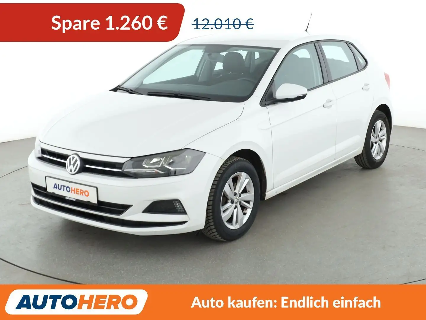 Volkswagen Polo 1.0 TSI Advance*ACC*KLIMA*GARANTIE* Weiß - 1