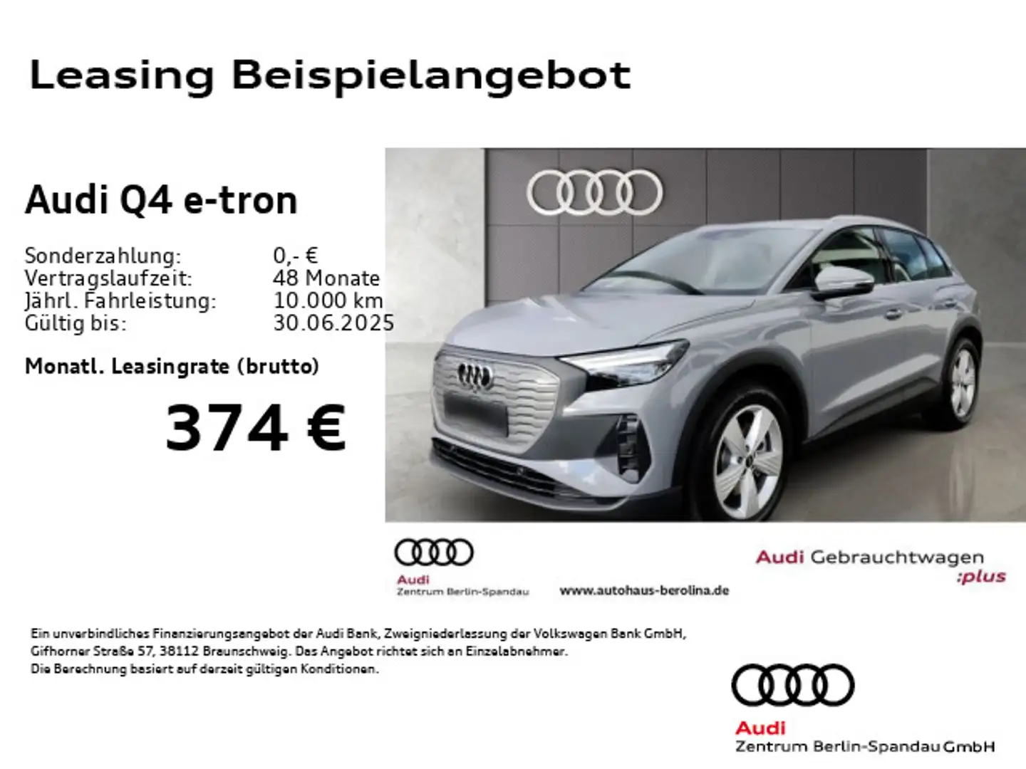 Audi Q4 e-tron 40 *PDC+*GRA*SHZ*Smartph.-int.* Grau - 1