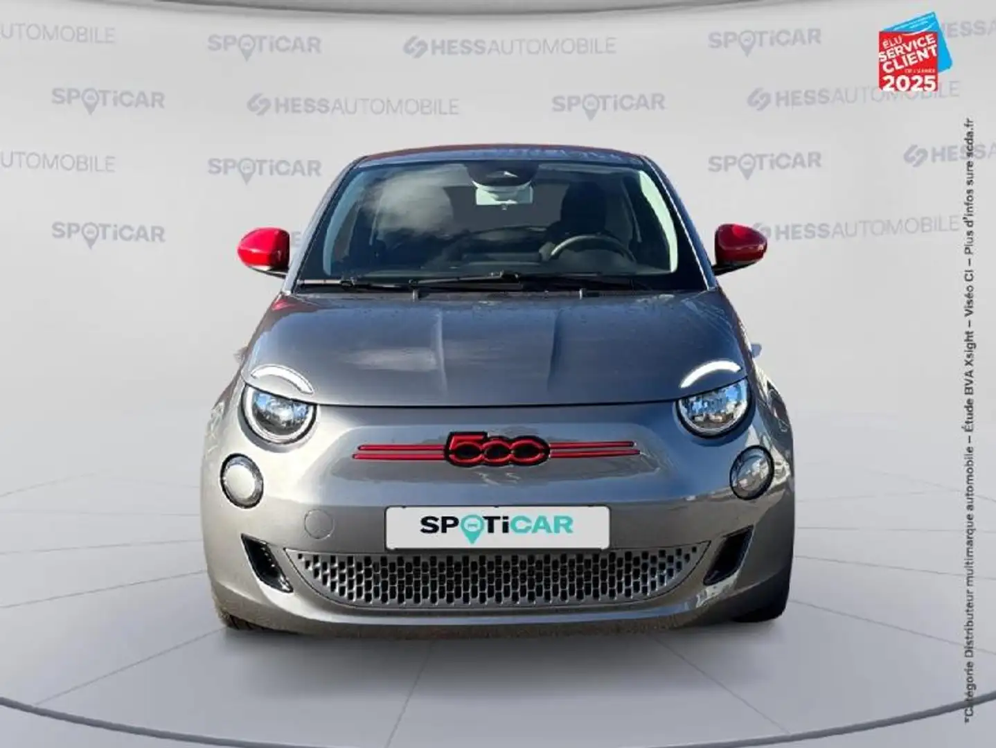 Fiat 500e e 95ch (RED) 2.0 MY23 Camera Gris - 2