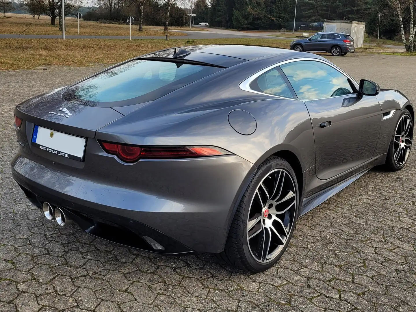 Jaguar F-Type Coupe Aut. V6 kein OPF Lackversiegelung Garantie Grijs - 2