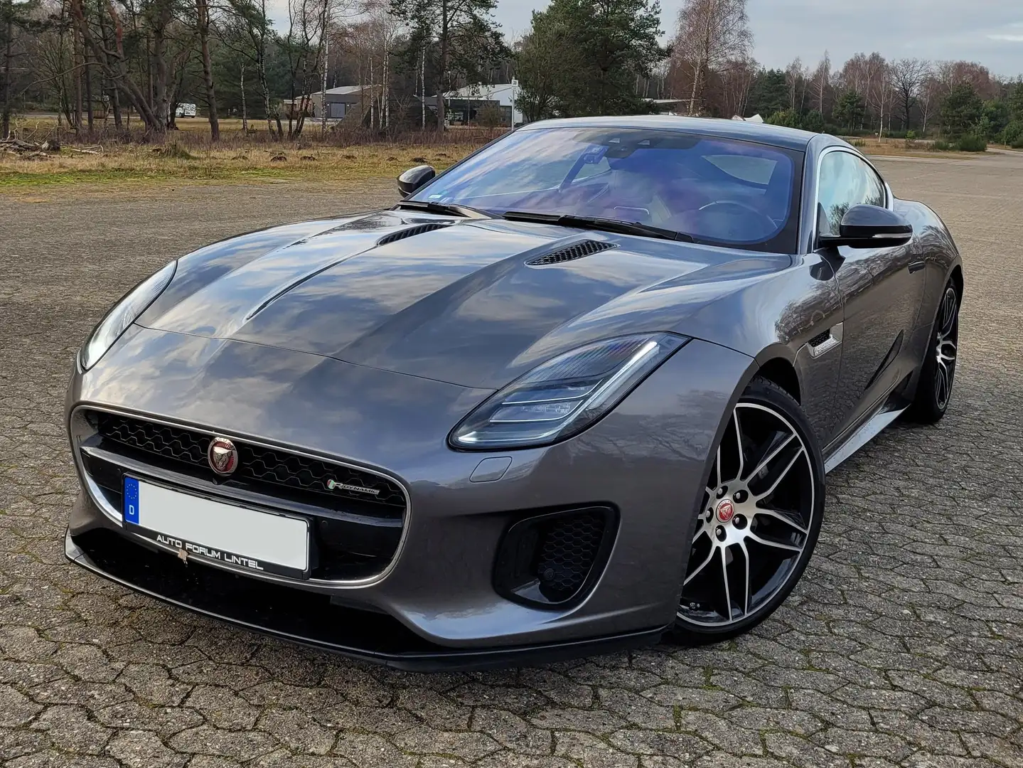 Jaguar F-Type Coupe Aut. V6 kein OPF Lackversiegelung Garantie Grijs - 1