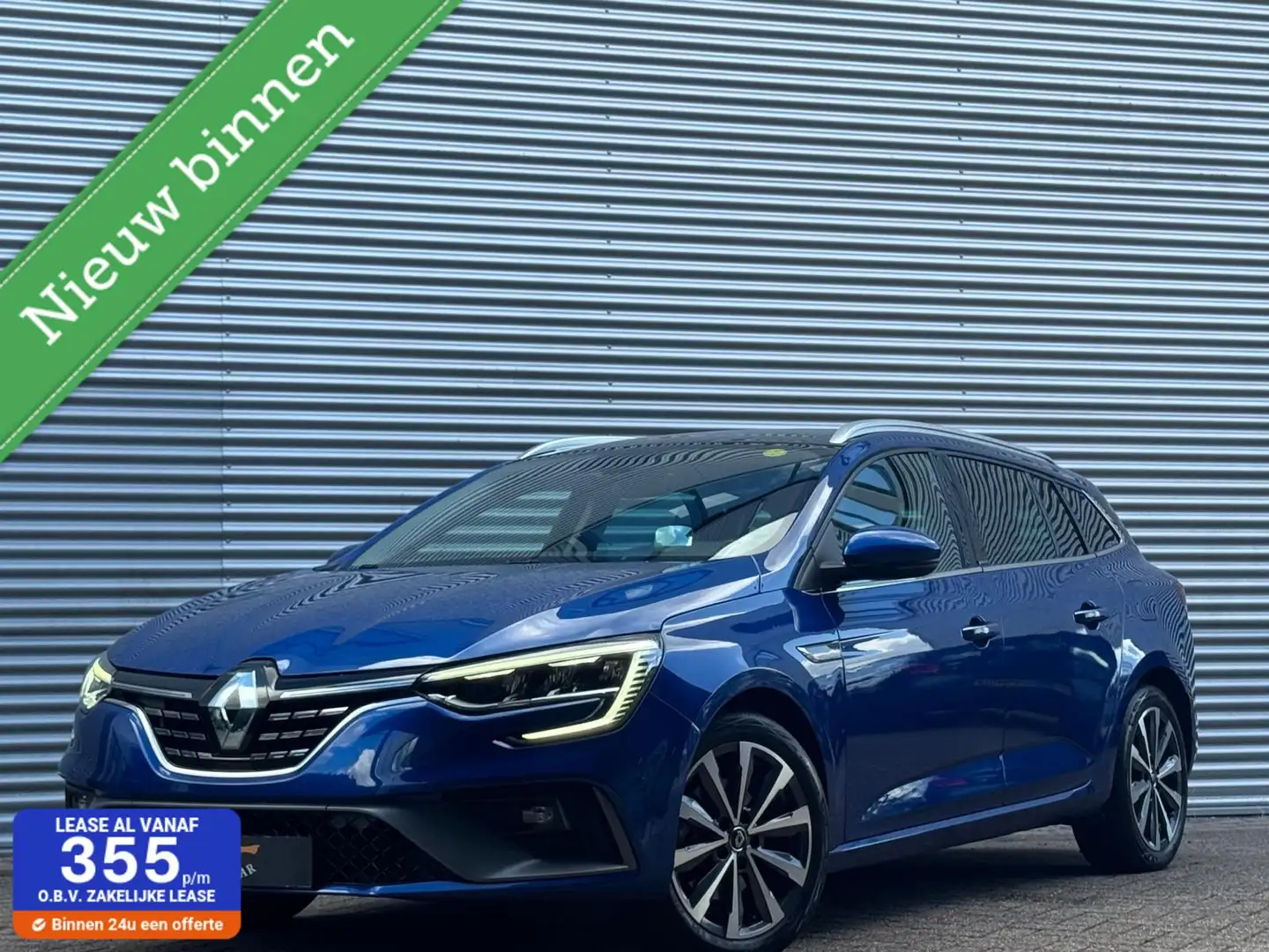Renault Megane E-Tech Estate 1.6 Plug-In Hybrid 160 R.S. Line Blauw - 1