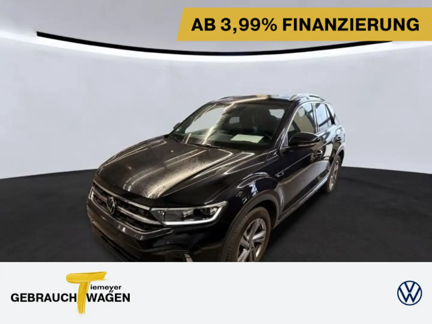 Volkswagen T-Roc 1.0 TSI R-LINE AHK KAMERA LED+ ACC NAVI Schwarz - 1