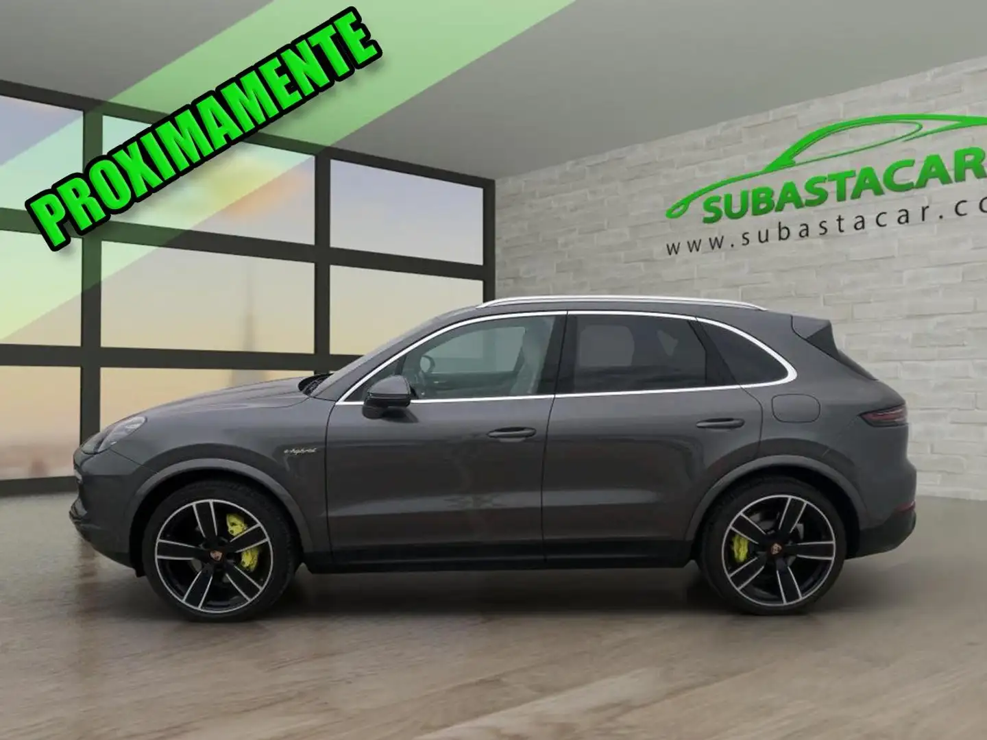 Porsche Cayenne E-Hybrid Aut. Gris - 1