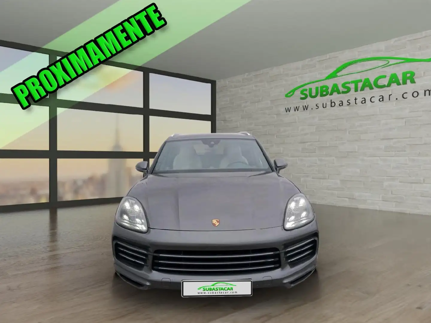 Porsche Cayenne E-Hybrid Aut. Gris - 2