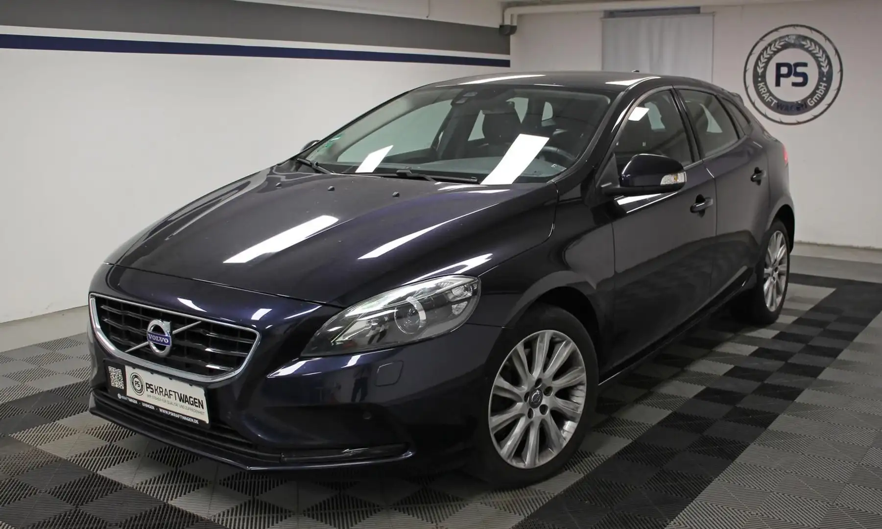 Volvo V40 2.0 D3 KAMERA XENON TEMP NAVI BT SHZ PDC 2HD Blau - 1