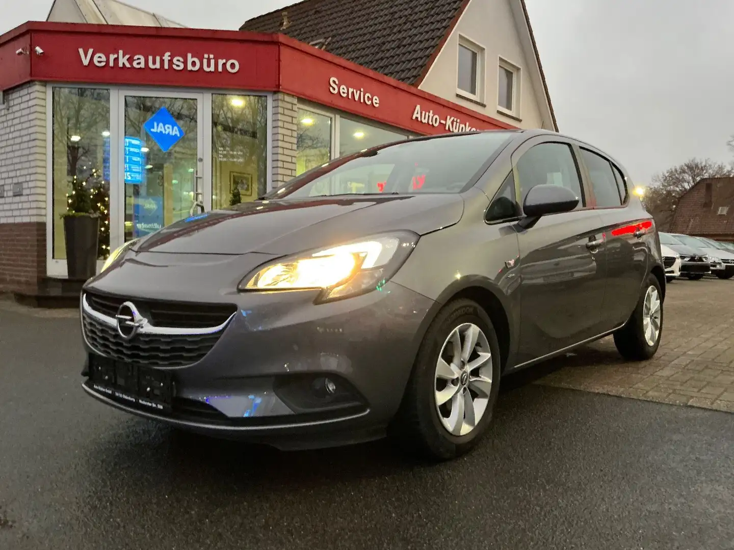 Opel Corsa E Drive 1.4 BT Tempomat Allwetter Gris - 1