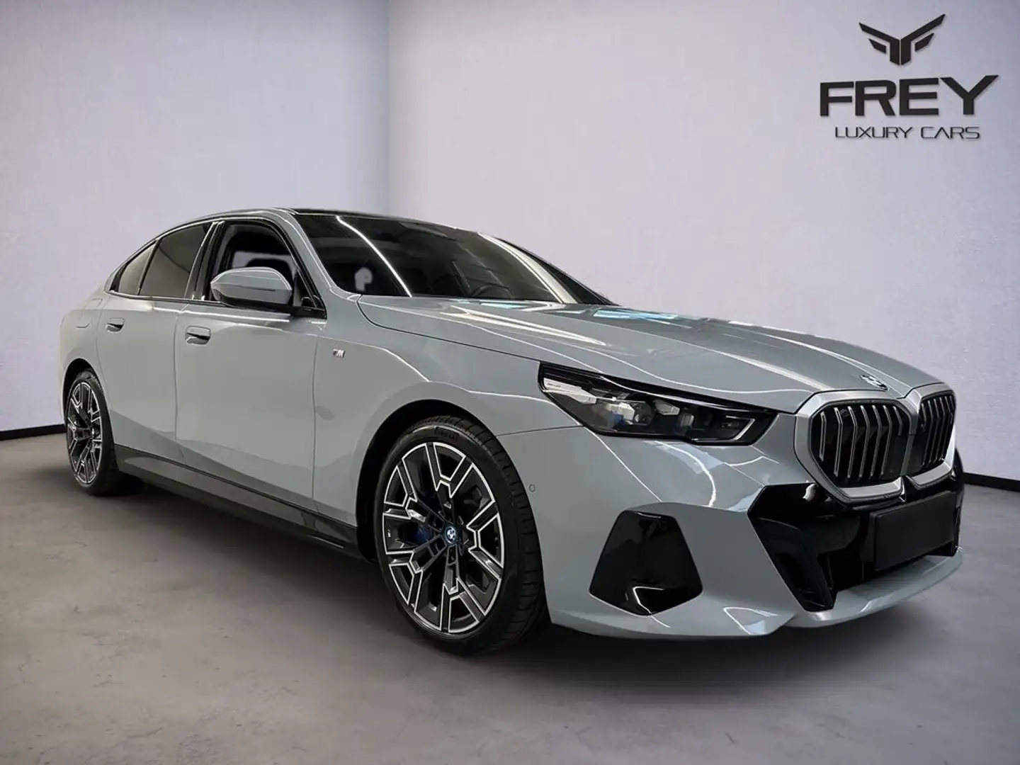 BMW i5 40 eDrive M / H&K / HAL / Panorama / LED / AHK Gris - 2