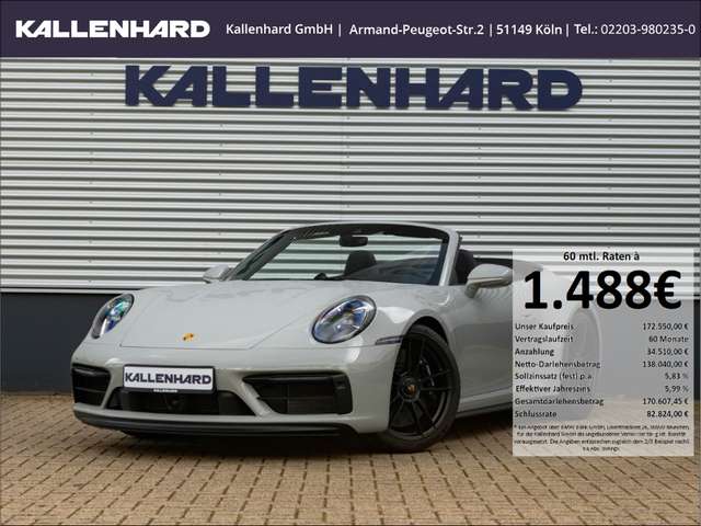 Imagine Porsche 992 911Carrera GTS Cabriolet-Burmester-MatrixLED