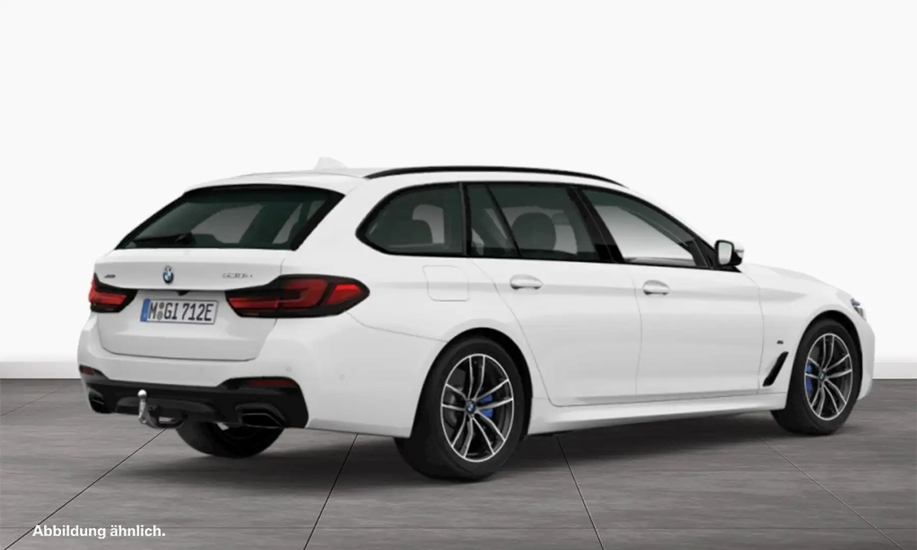 BMW 530 e xDrive Touring M Sportpaket *AHK*PANO*LASER Weiß - 2