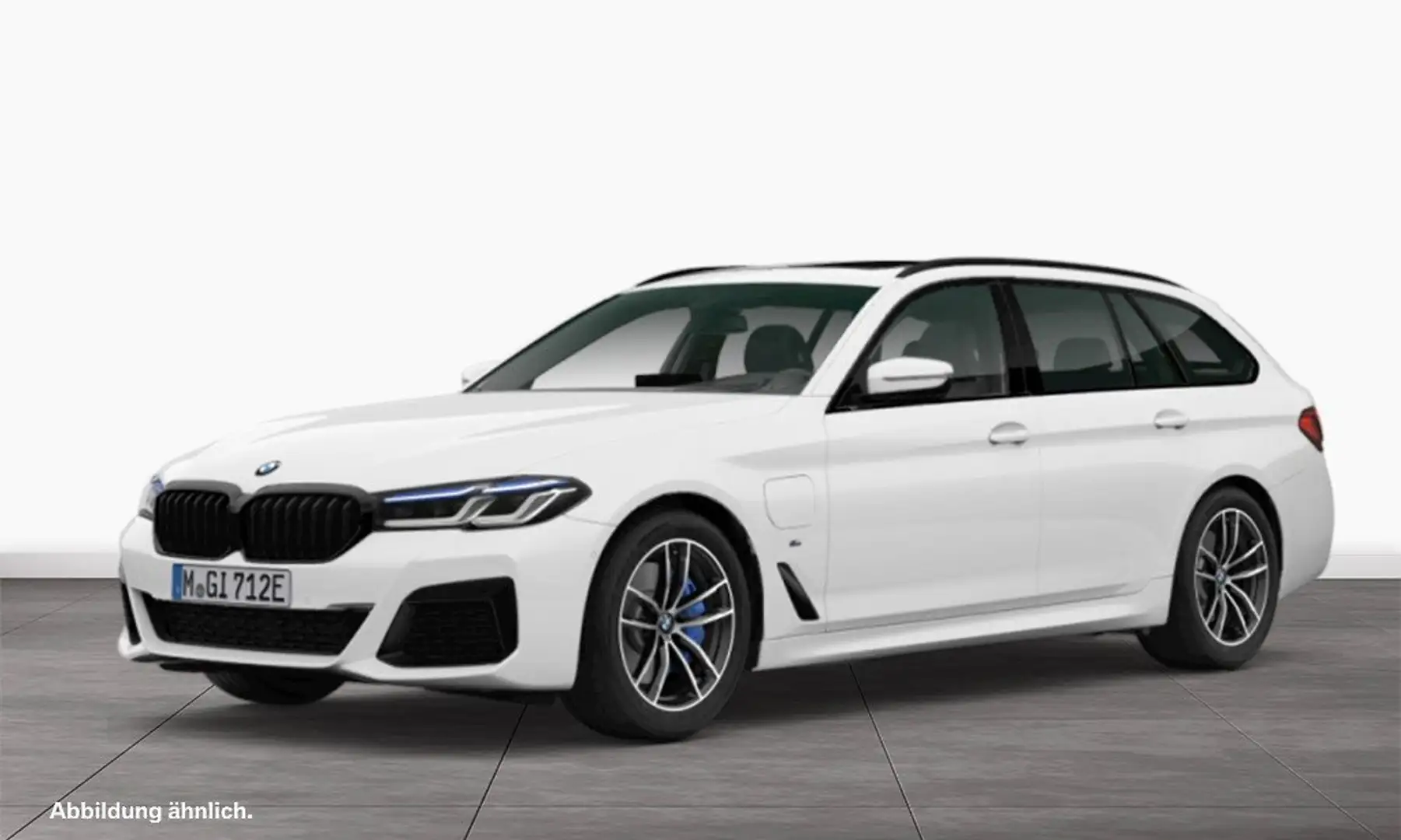 BMW 530 e xDrive Touring M Sportpaket *AHK*PANO*LASER Weiß - 1