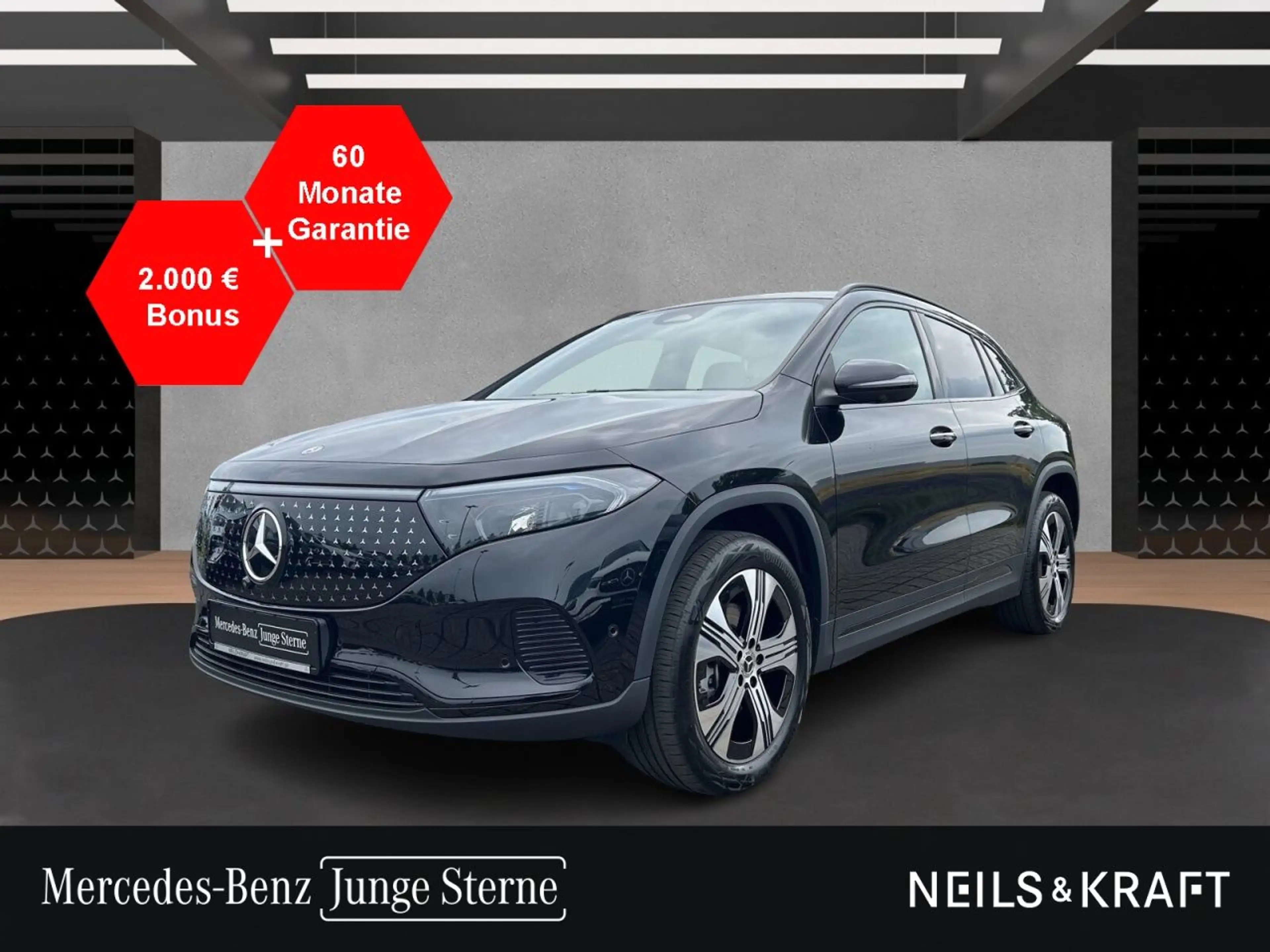 Mercedes-Benz EQA 300 4MATIC NIGHT+FAHRASSIST+TOTW+AMBIENTE
