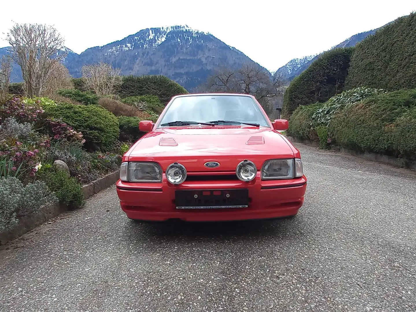 Ford Escort RS Turbo Roşu - 2