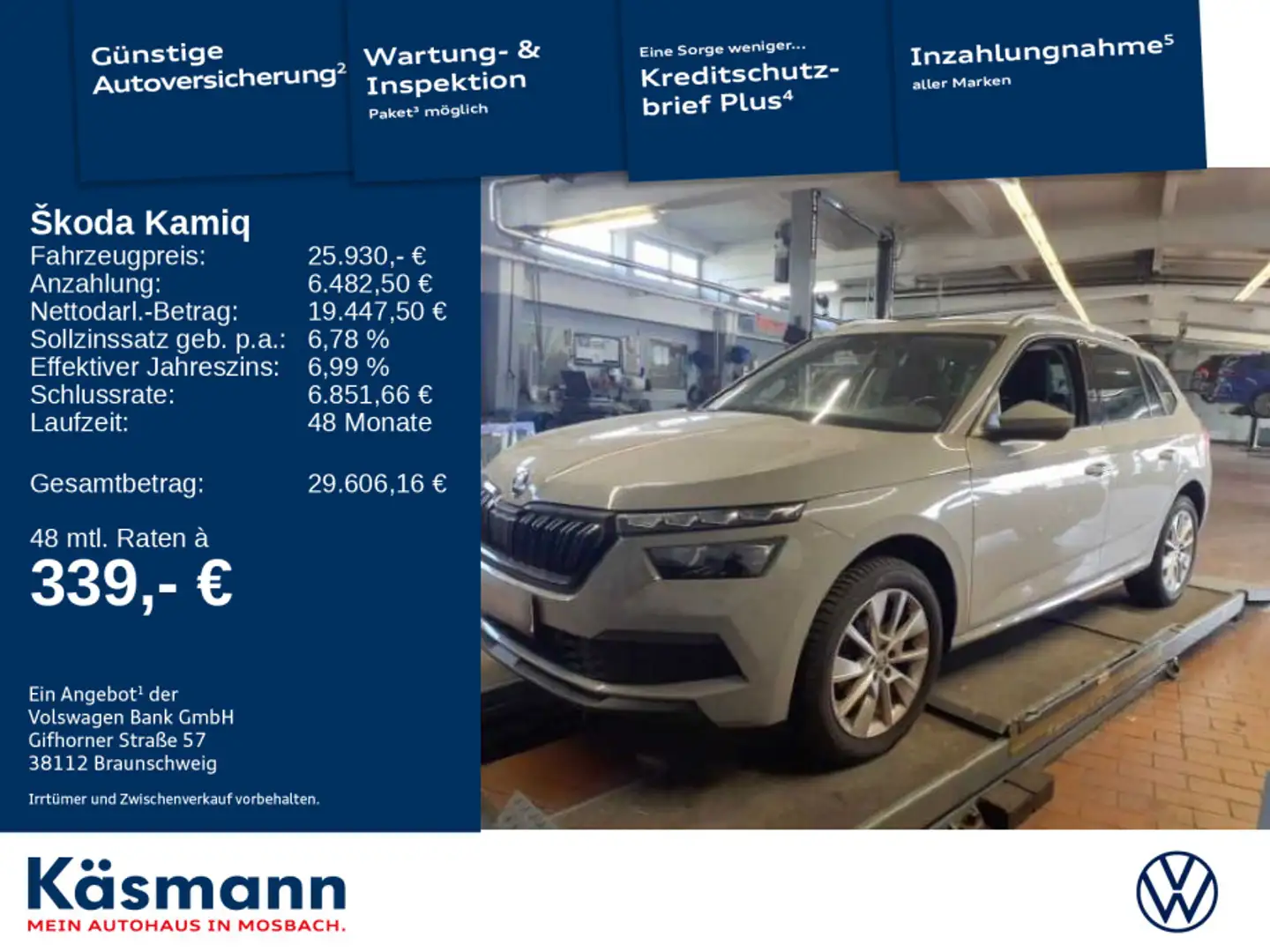 Skoda Kamiq Style 1.5TSI DSG AHKLED KAM KESSY Grau - 1