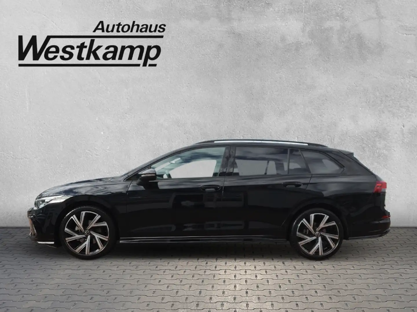 Volkswagen Golf Variant R-Line Black Style 1.5 eTSI Anh.Kpl. Kamera Keyles Schwarz - 2