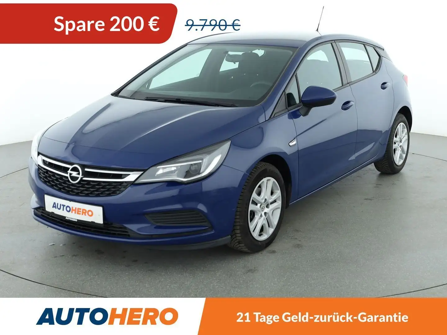 Opel Astra 1.0 Turbo Active Start/Stop *TEMPO*PDC*KLIMA* Blau - 1