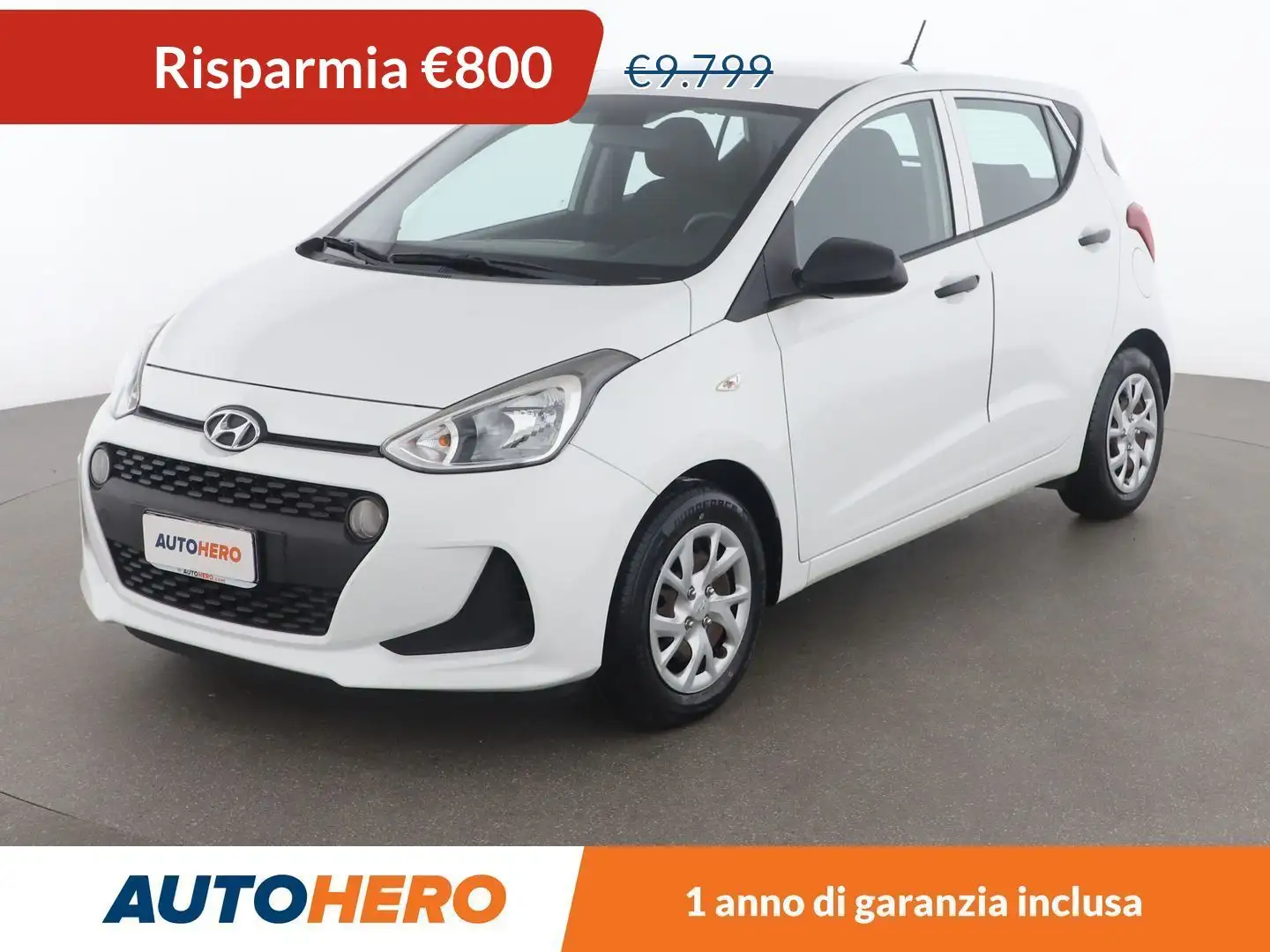 Hyundai i10 1.0 Classic Bianco - 1