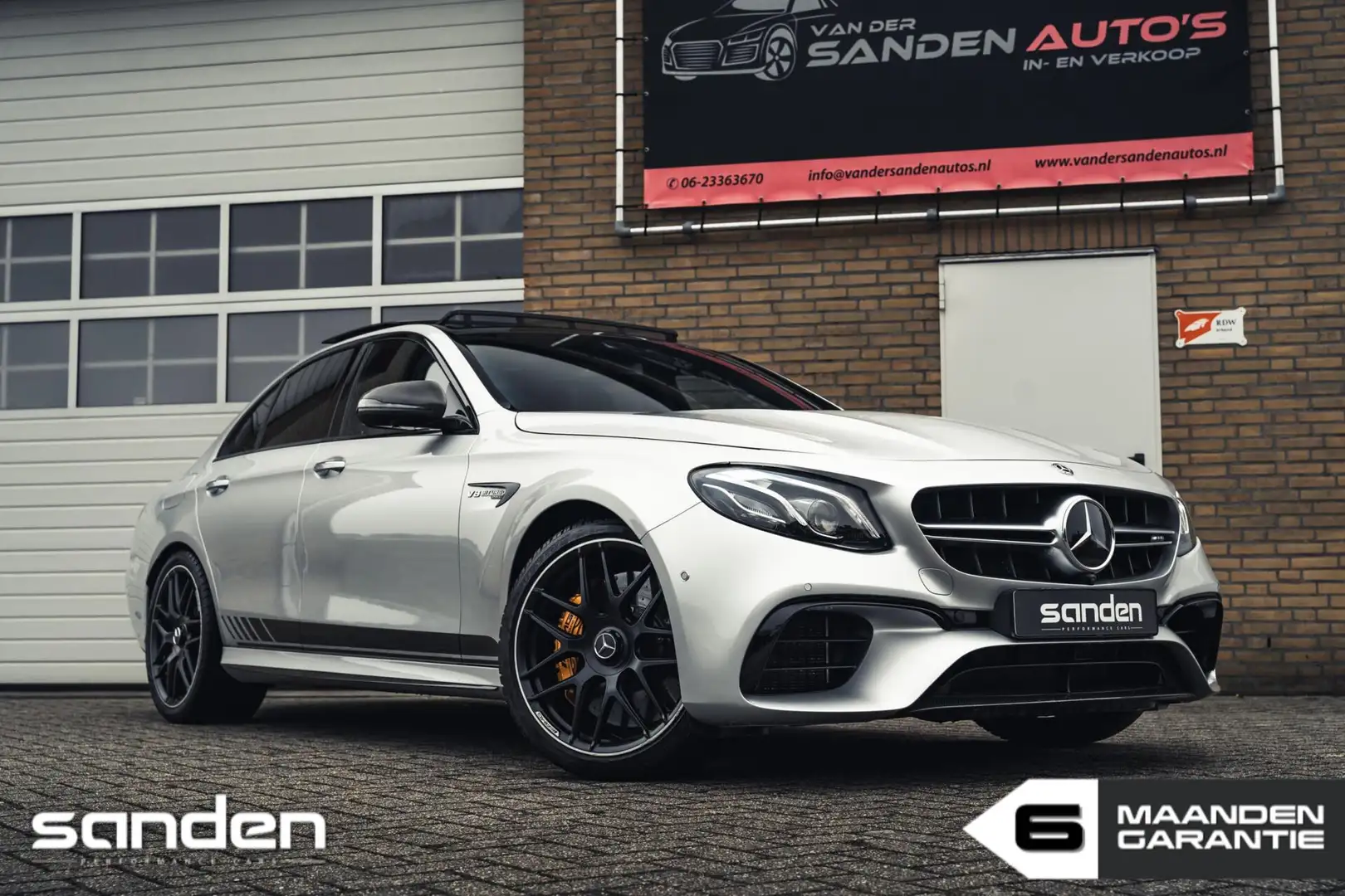 Mercedes-Benz E 63 AMG E63 S 4MATIC+|keramisch|DOWNPIPE|Full Grijs - 1
