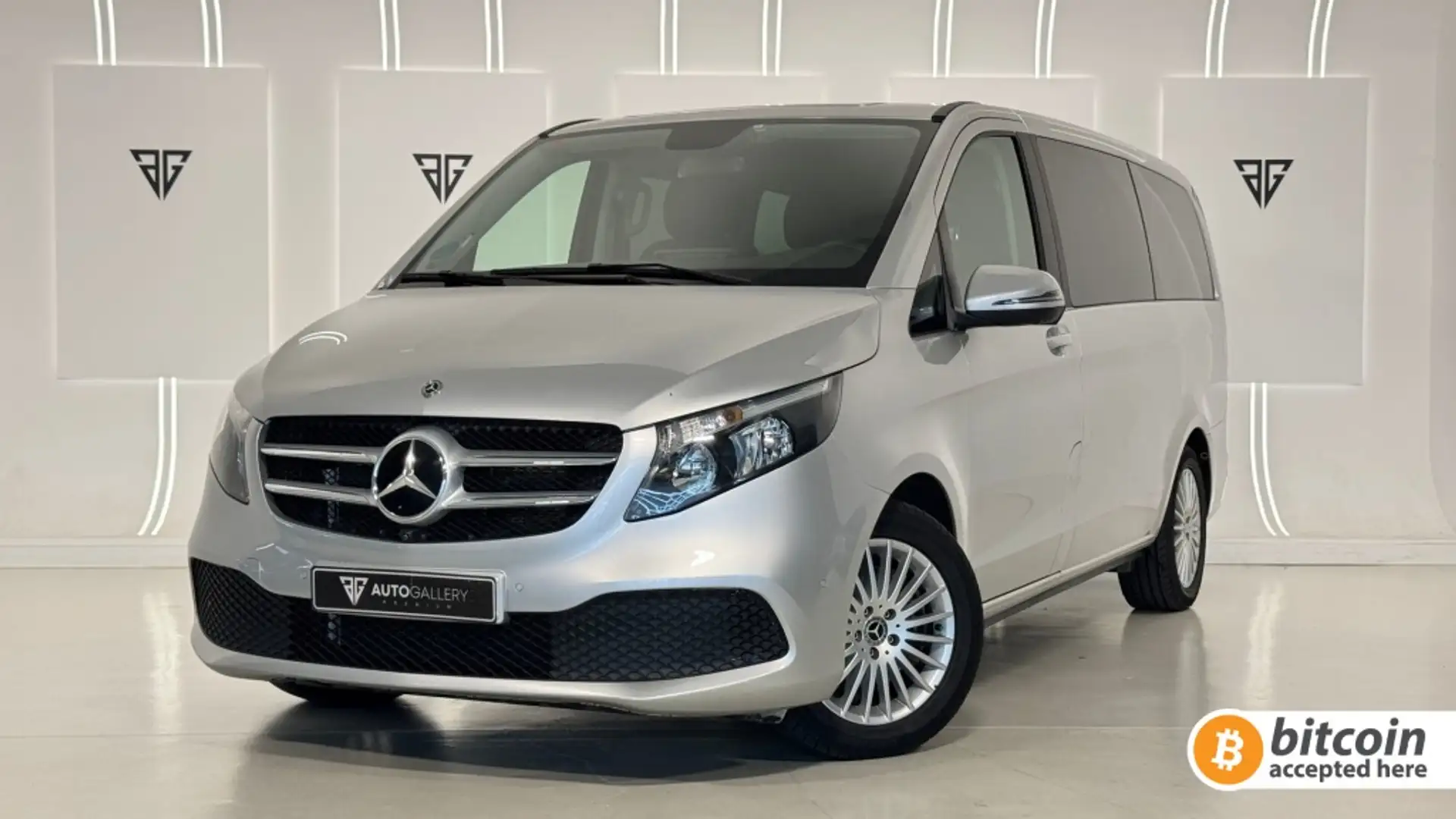 Mercedes-Benz V 220 220d Largo Plateado - 1