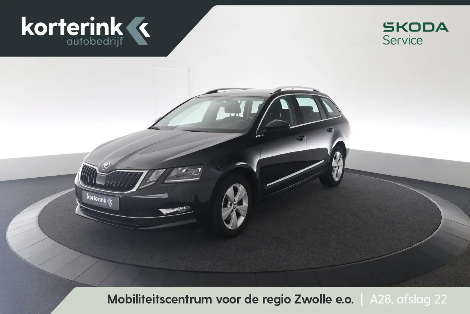 Skoda Octavia Combi 1.5 TSI Greentech Business Edition Zwart - 1