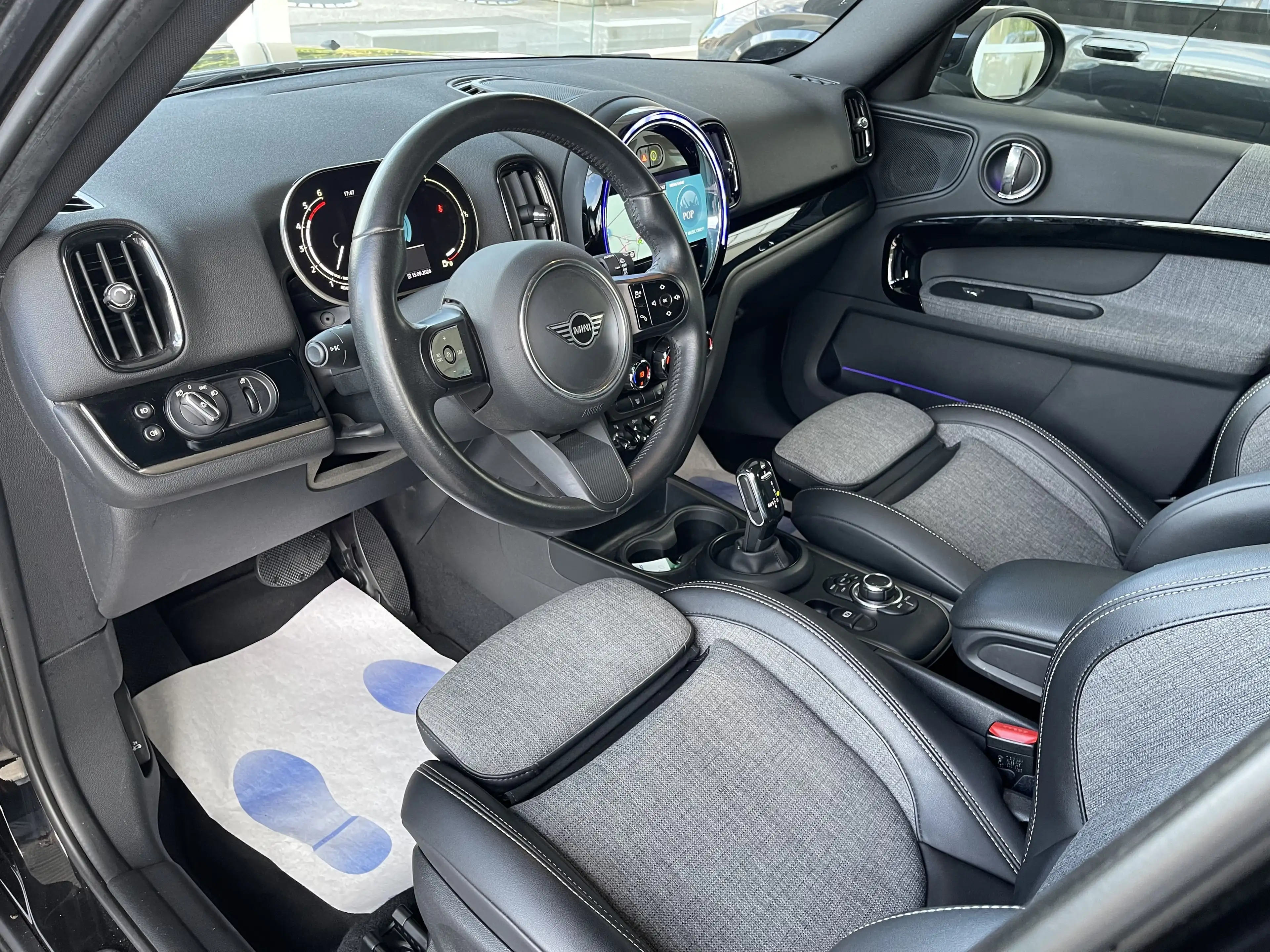 MINI Cooper D Countryman 2.0 DA *** GARANTIE + LED + CUIR + GPS + VISUAL BOOST *** — photo 11