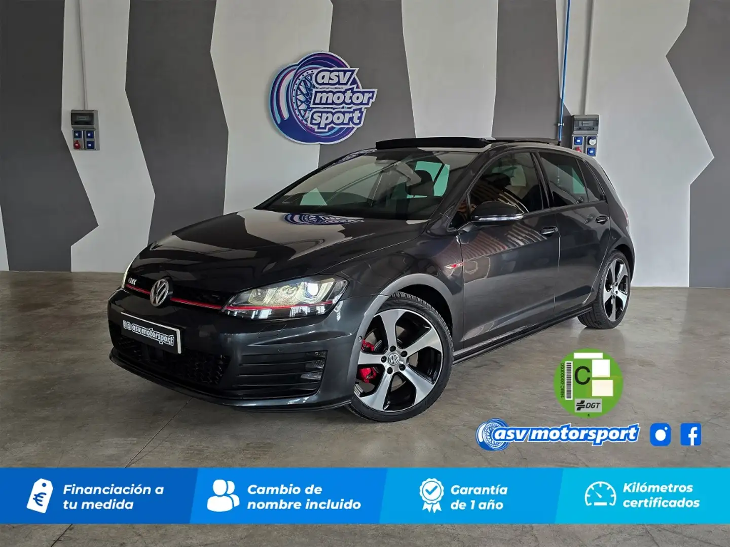 Volkswagen Golf GTI 2.0 TSI DSG 220 Gris - 1