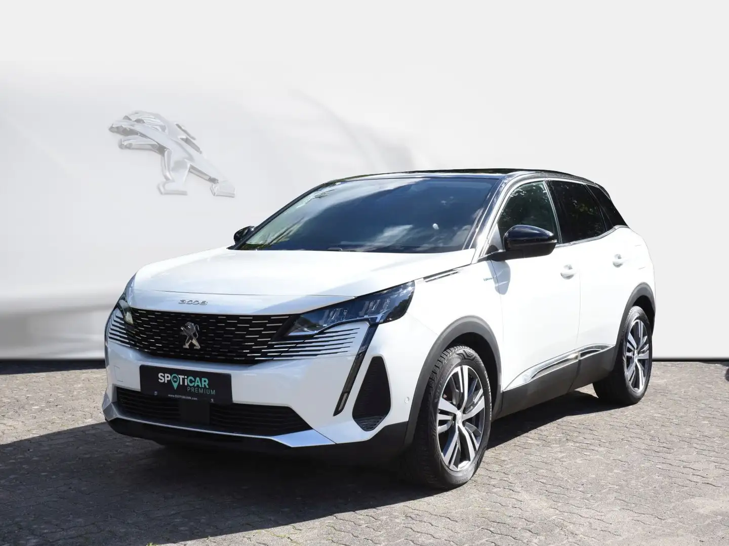 Peugeot 3008 Hybrid 225 Allure Pack Weiß - 1