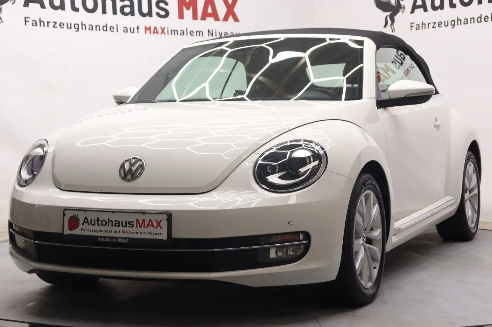 Volkswagen Beetle Cabriolet Design~1.Hand~SZH~Tempomat Blanc - 2
