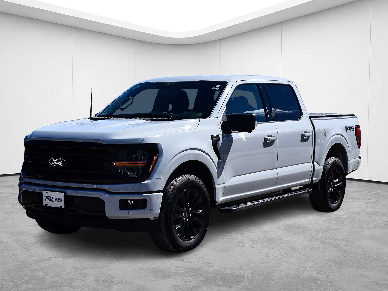 Gray 2024 Ford F-150 Pickup Truck Four-Wheel Drive Automatic