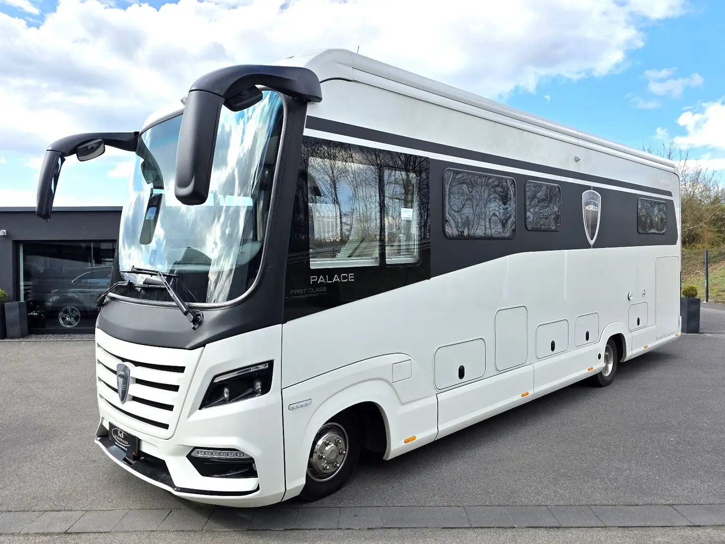 Morelo Palace 90M XL Modell*1Hd./Hub/360°/Gastank/SAT* Weiß - 2