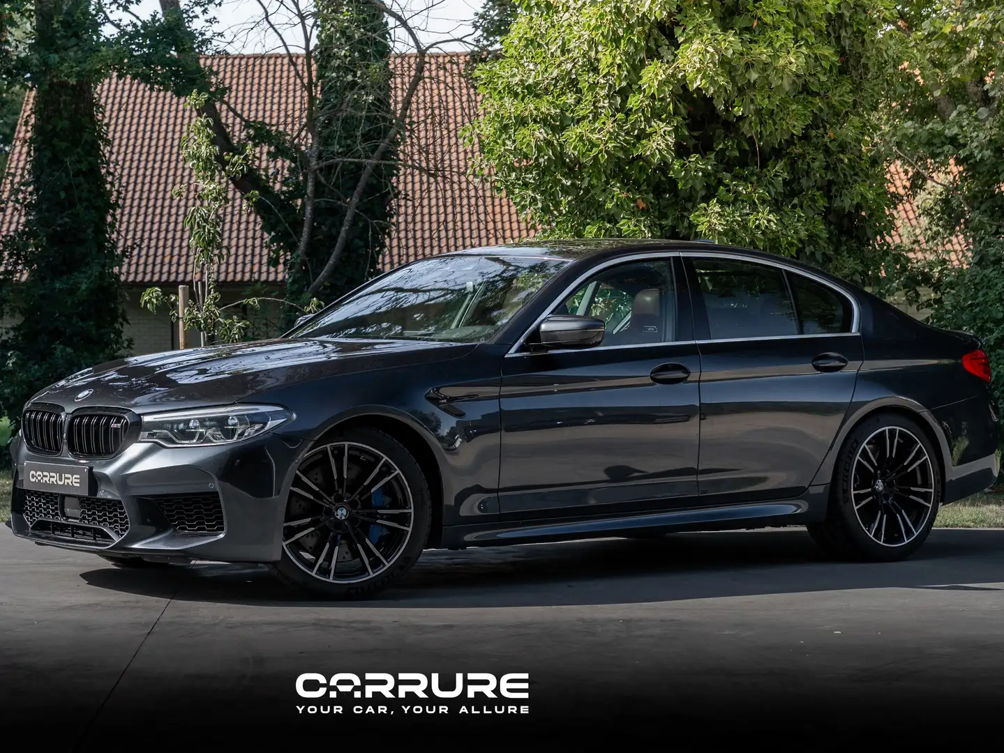 BMW M5 4.4 V8*FULLHISTORY*ACC*KEYLESS*PANO*HARMANKARDON Grijs - 1