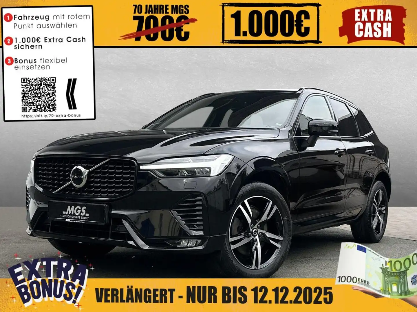 Volvo XC60 R Design 2WD 2.0 Diesel FIS #DAB #BT Zwart - 1