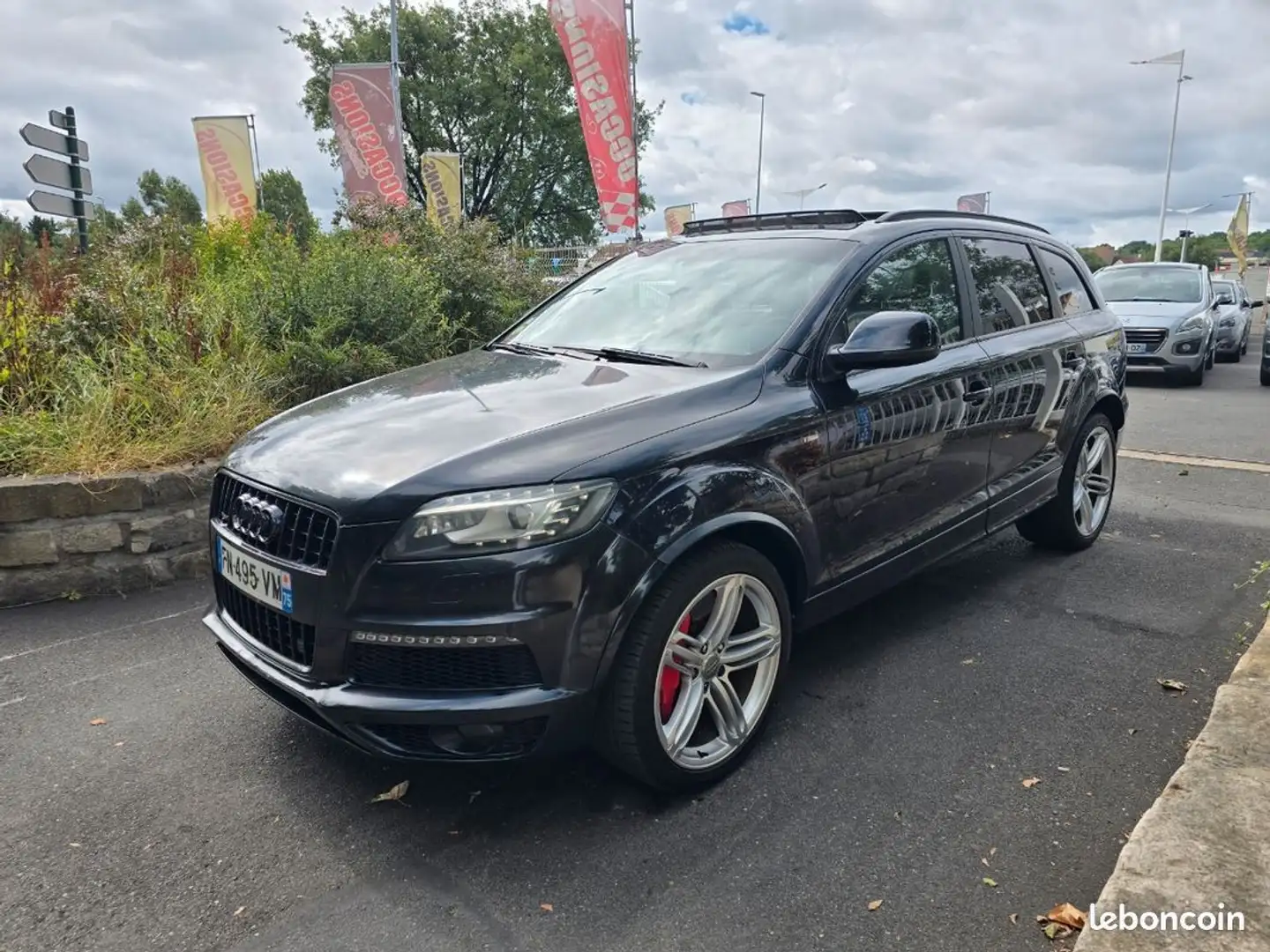 Audi Q7 4.2l V8 340ch S-Line 7places Noir - 1