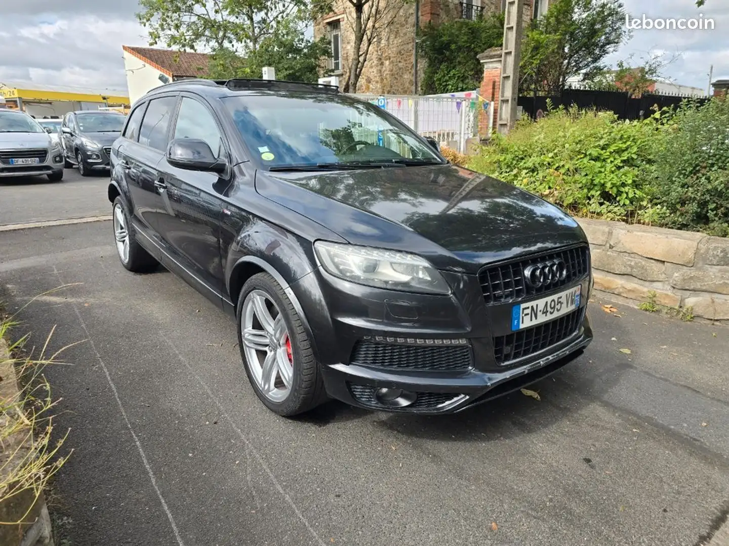 Audi Q7 4.2l V8 340ch S-Line 7places Noir - 2