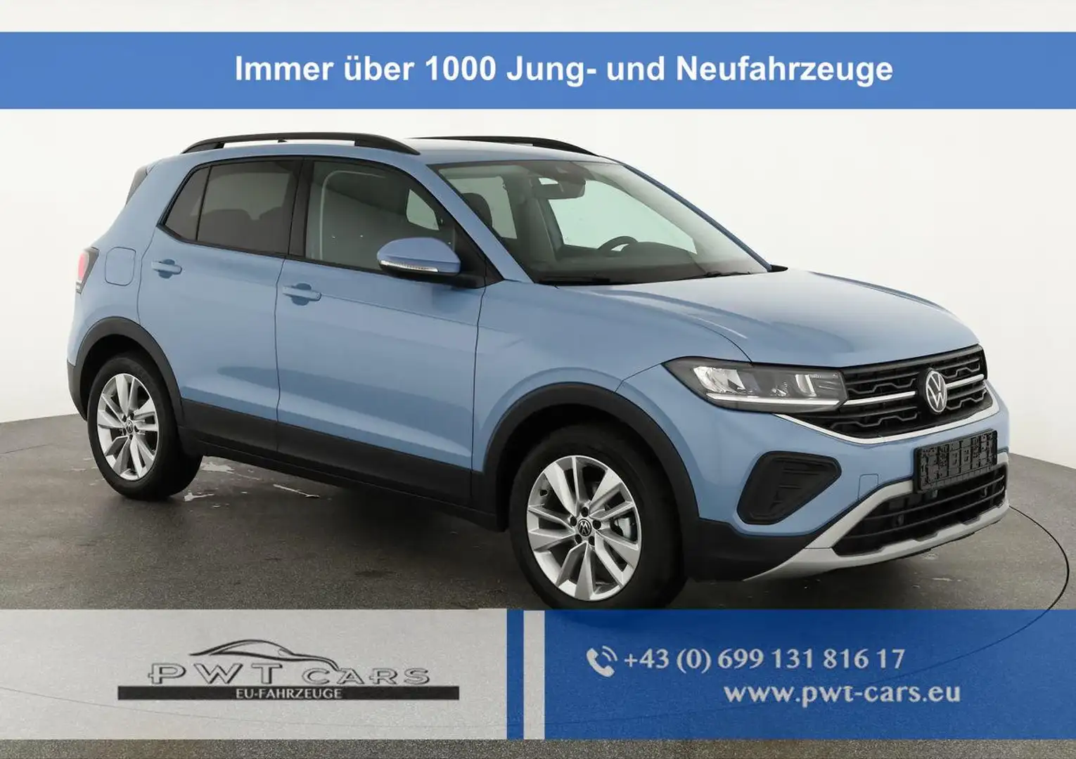Volkswagen T-Cross 1.0 TSI 85 kW Life DSG Life, AHK, Ready2, Kamer... Azul - 1