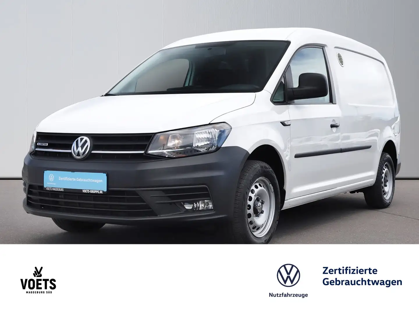 Volkswagen Caddy 4 MAXI KASTEN TGI LR-LANG+KLIMA+CONNECTIVITY Blanc - 1