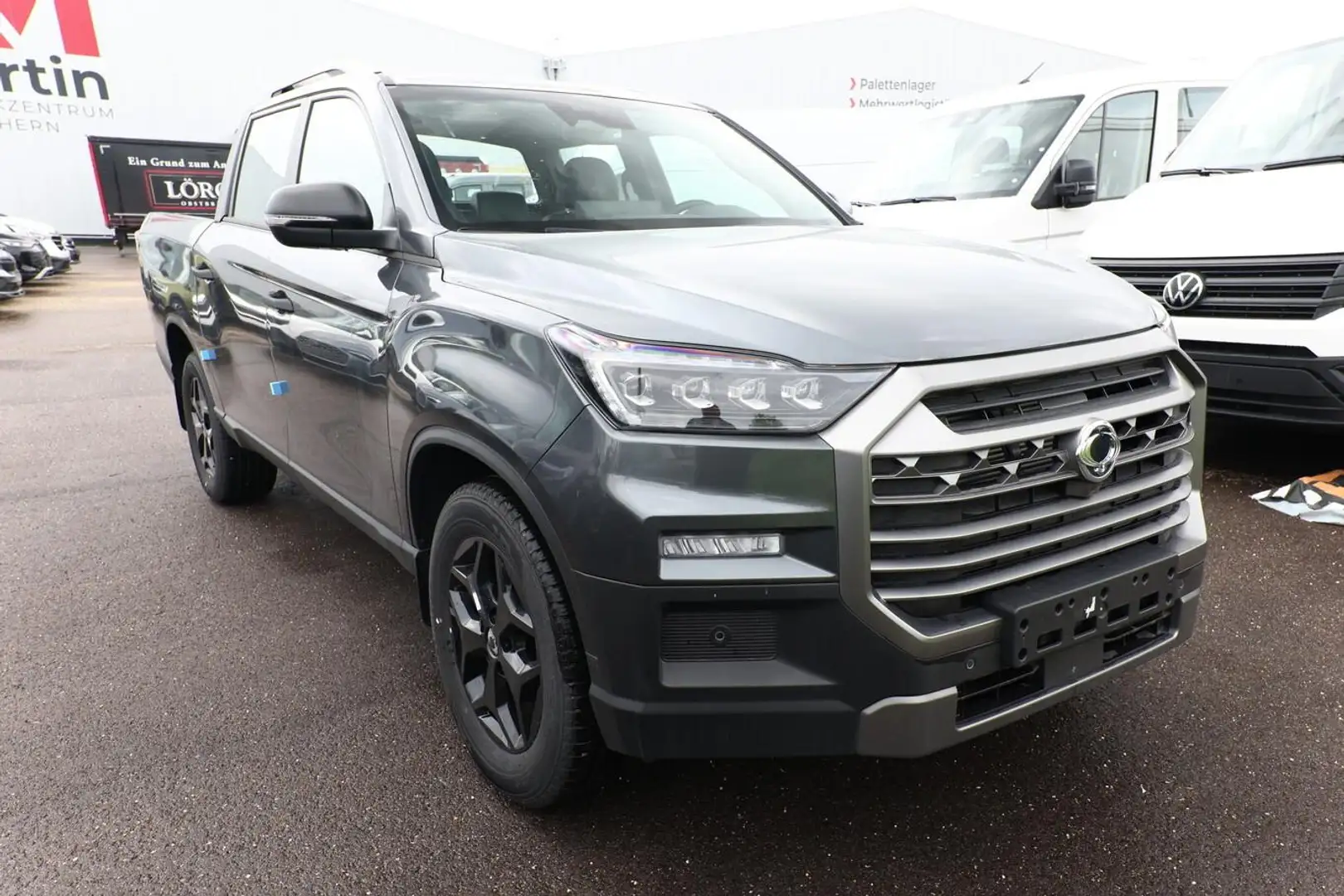 KGM Musso Grand e-XDi 202 Aut AWD LED Nav Leder 148 kW (2... Grau - 2