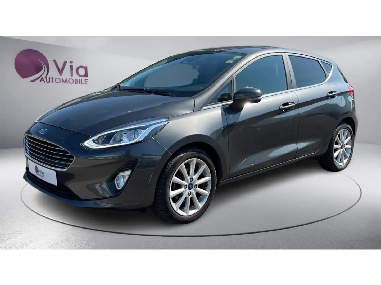 Ford Fiesta 1.1i 85 Trend - CARPLAY Gris - 1
