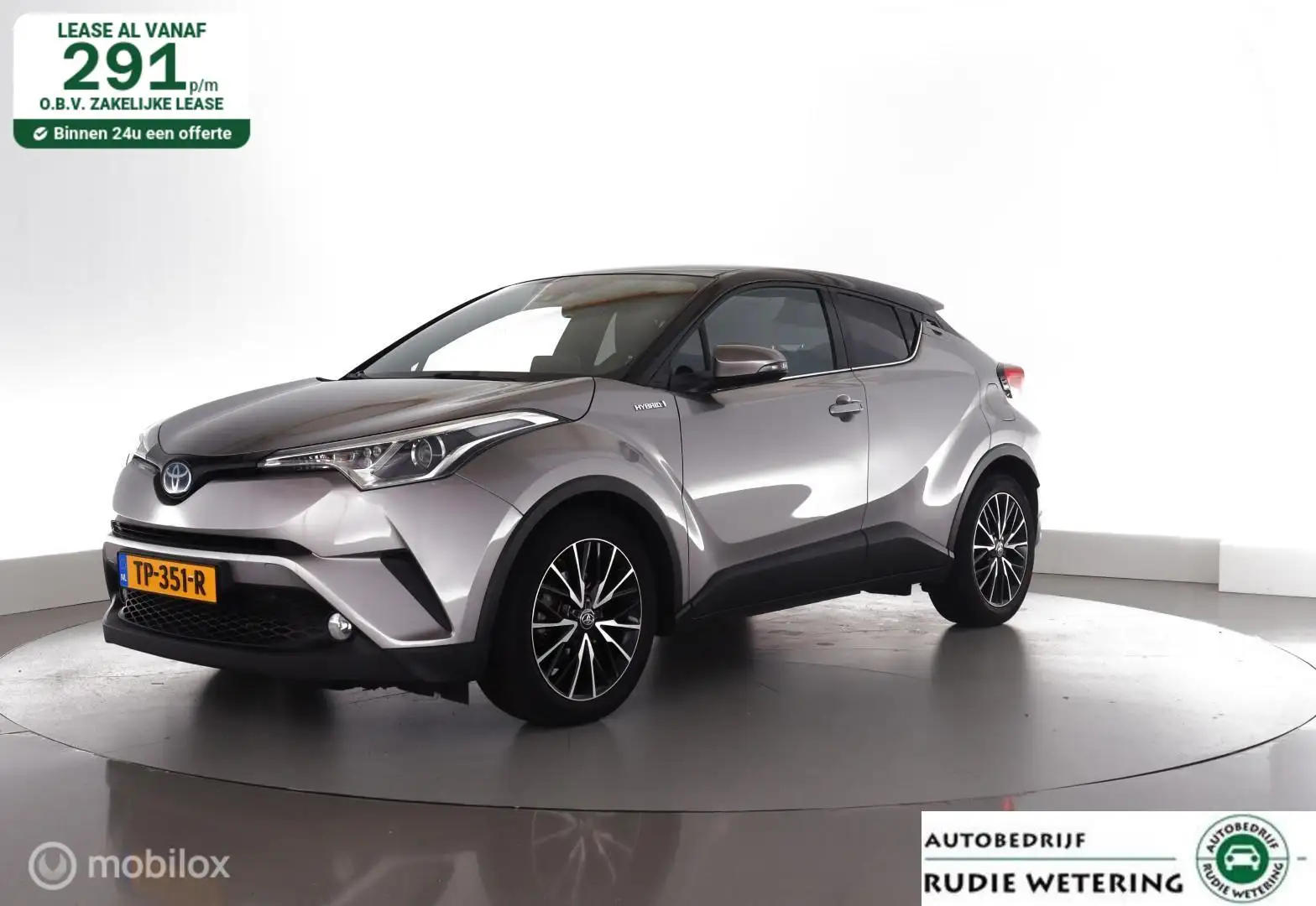 Toyota C-HR 1.8 Hybrid Energy trekhaak|stoelverw.|nav|cam|lmv1 Grau - 1