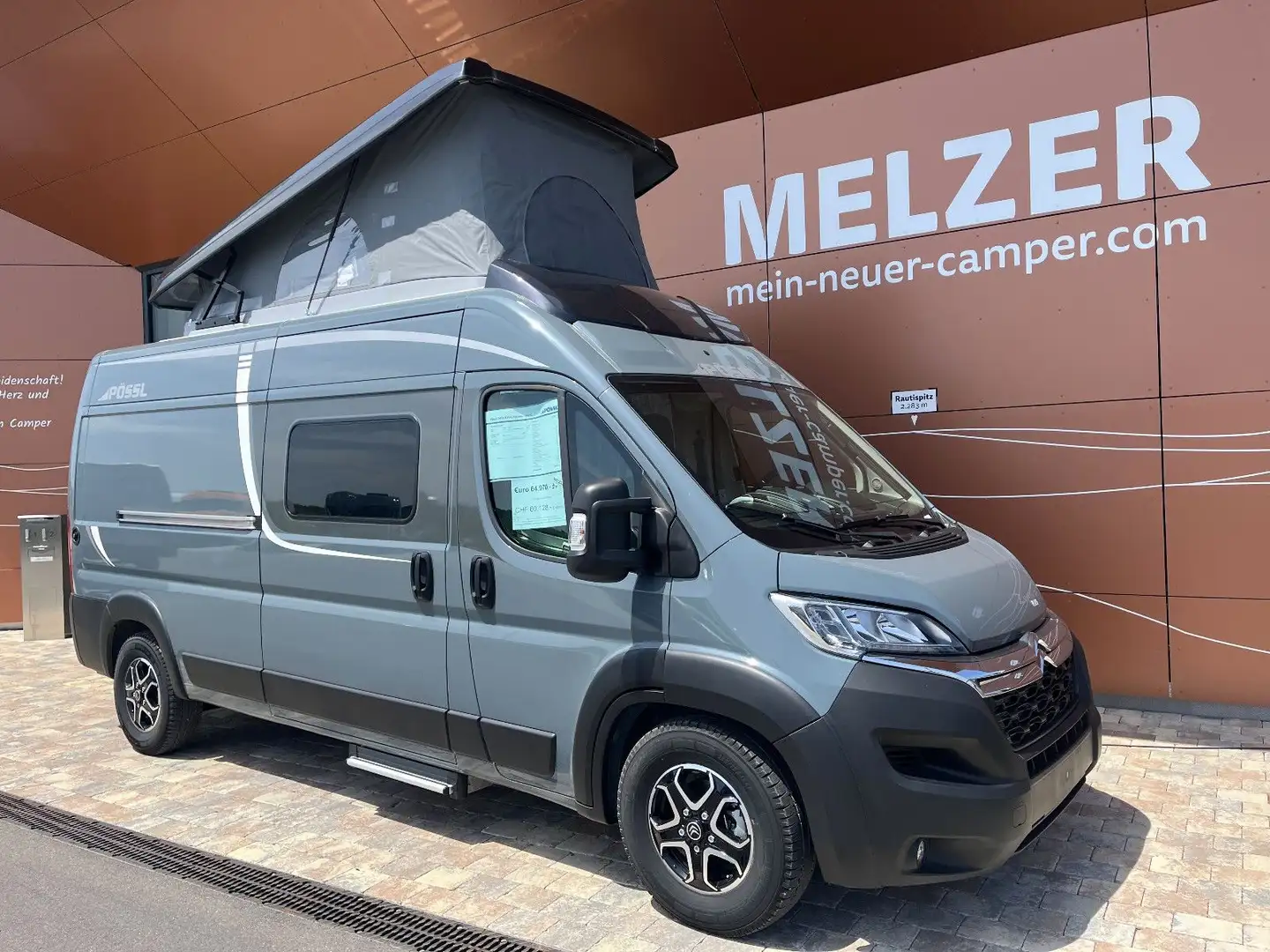 Pössl 2 Win R Plus Aufstelldach*Sonderpreis 24 Modell* Grau - 1