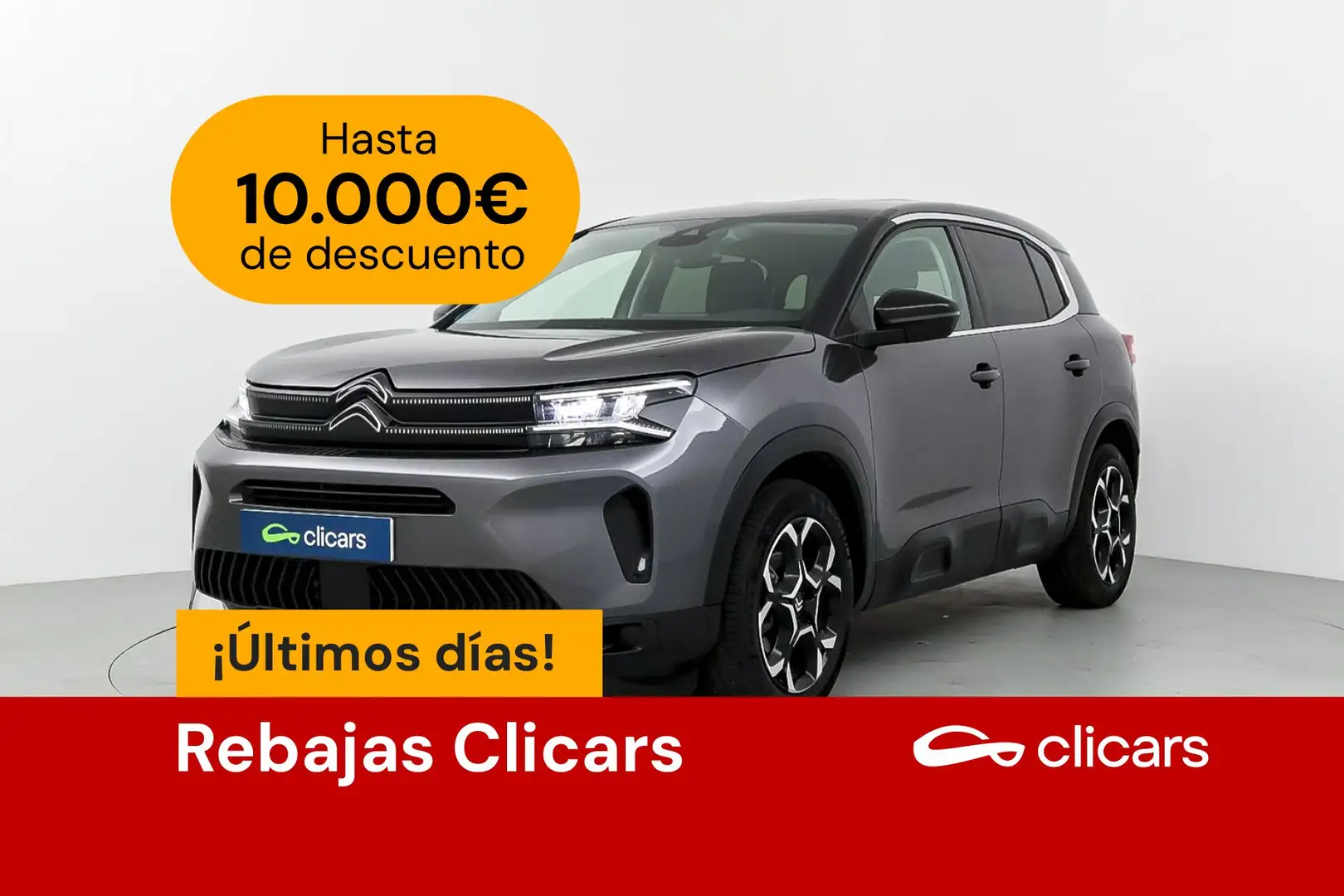 Citroen C5 Aircross Hybrid Plus e-DCS6 136 Gris - 1