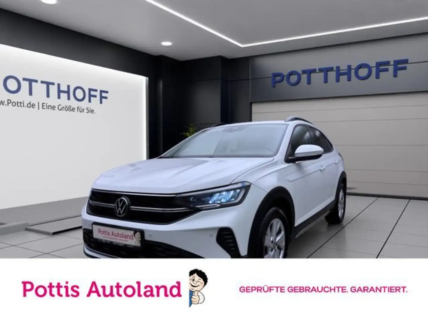 Volkswagen Taigo 1.0 TSI LIFE PDC NAVI KLIMA LM16 Weiß - 1