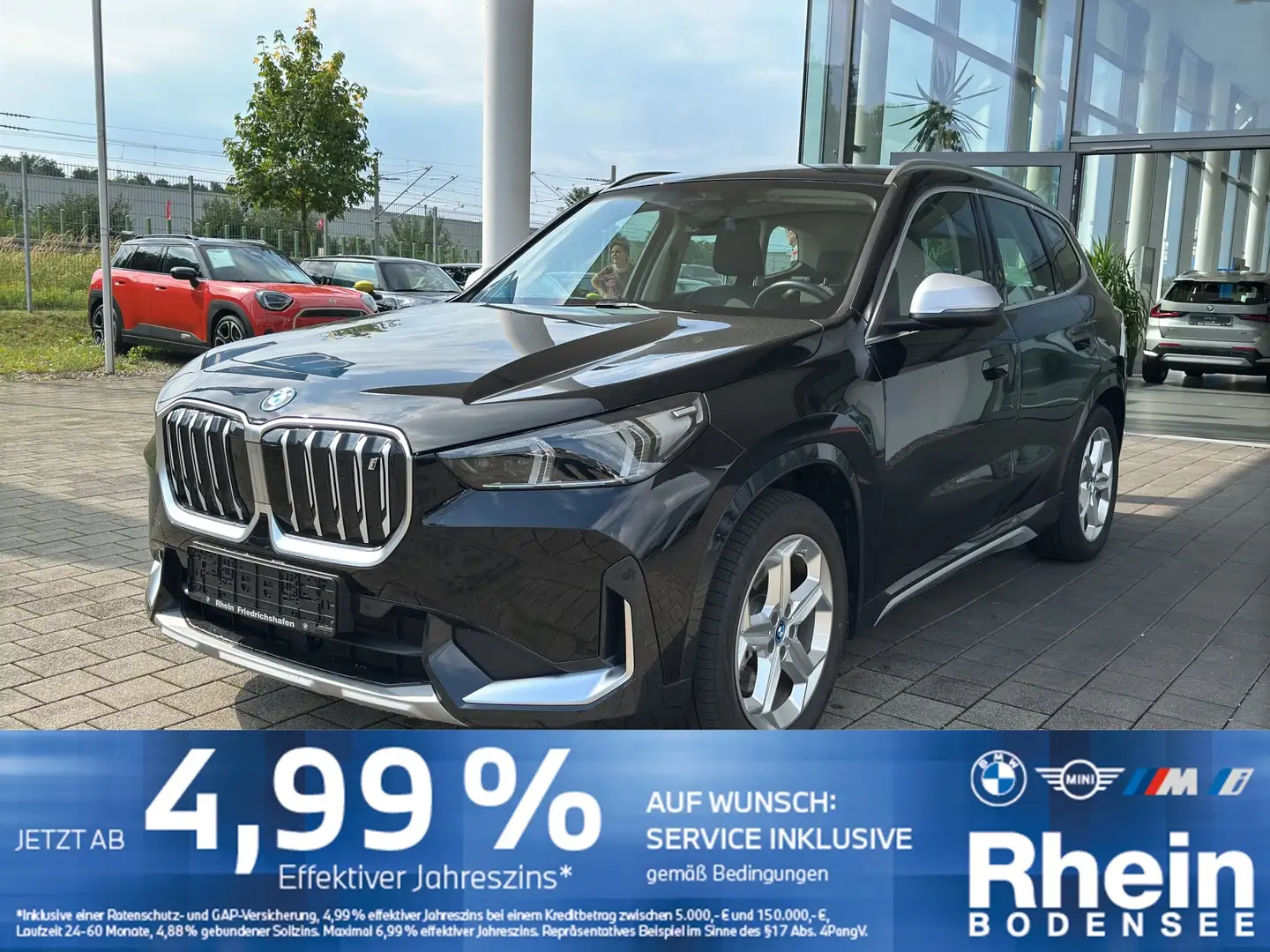 BMW iX1 xDrive30 xLine Komfortzug. Ad.LED Rückfahrka Schwarz - 1