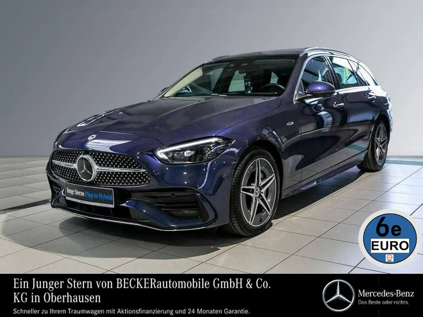 Mercedes-Benz C 300 T de 4M AMG PREMIUM AHK PANORAMA DISTRONIC Bleu - 1