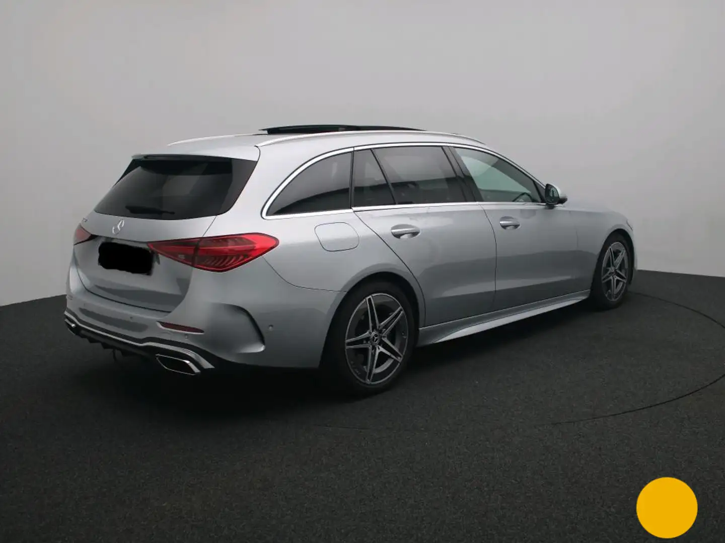 Mercedes-Benz C 180 AMG Line Break + DIGITAL LIGHT + PANORAMISCH DAK + Silber - 2